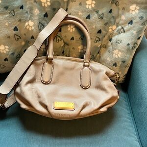 Marc by Marc Jacobs Taupe leather bag